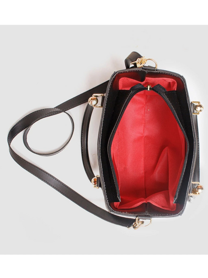 Bolsa Feminina Media Transversal e de Mão Bordado Matelassê