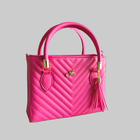 Bolsa Feminina Media Transversal e de Mão Bordado Matelassê