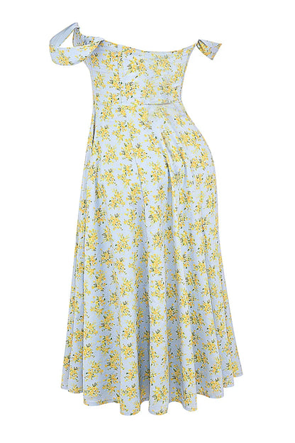 Midi Verde Floral Serenity