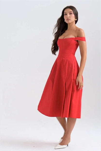 Midi Verde Floral Serenity