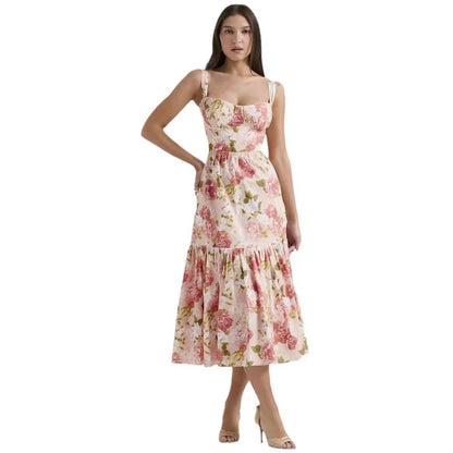 Midi Floral Elegance