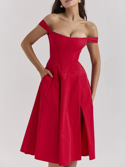 Midi Verde Floral Serenity