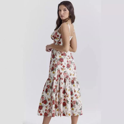 Midi Floral Elegance